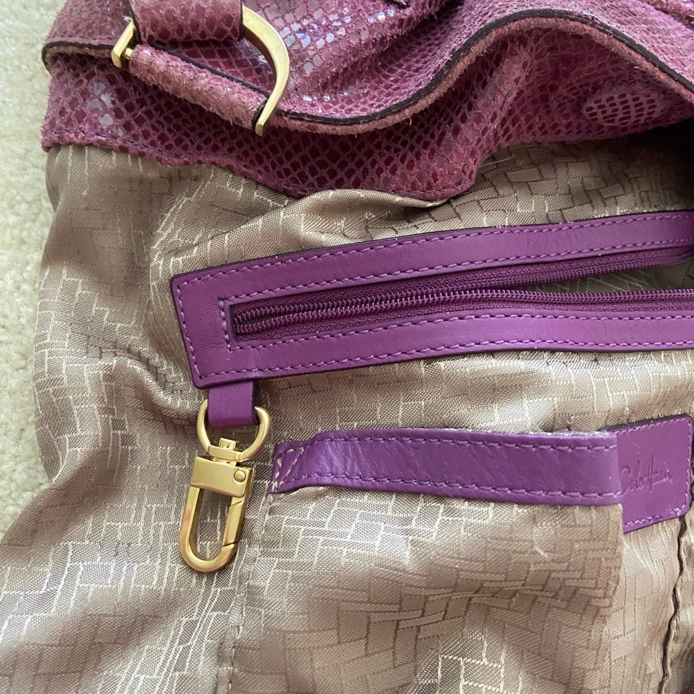 Cole Haan Marabelle Pythons Drawstring Tote, Pock… - image 7